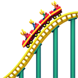 IOS/Apple roller coaster emoji image