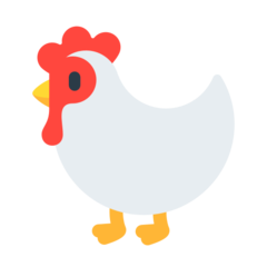 Mozilla rooster emoji image