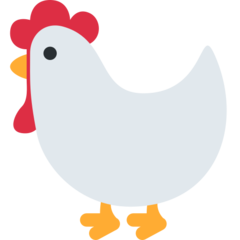 Twitter rooster emoji image