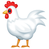 Whatsapp rooster emoji image