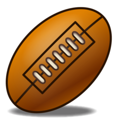 Emojidex rugby football emoji image