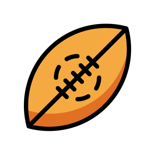 Openmoji rugby football emoji image