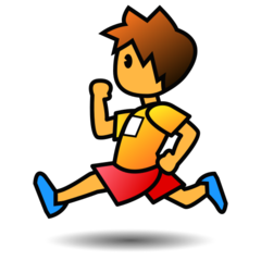 Emojidex runner emoji image