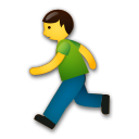 LG runner emoji image
