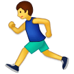 Samsung runner emoji image