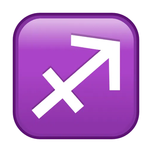 Telegram sagittarius emoji image