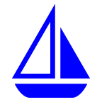 au by KDDI sailboat emoji image