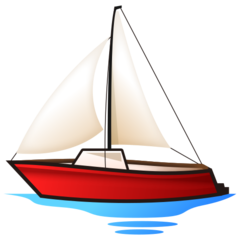 Emojidex sailboat emoji image
