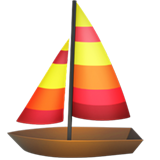 IOS/Apple sailboat emoji image