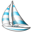 Samsung sailboat emoji image