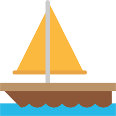 Skype sailboat emoji image
