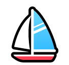 SoftBank sailboat emoji image