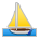 Sony Playstation sailboat emoji image