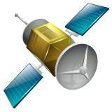 Whatsapp satellite emoji image