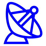 Docomo satellite antenna emoji image