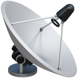 IOS/Apple satellite antenna emoji image