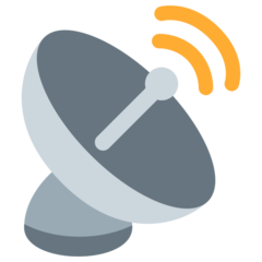 Twitter satellite antenna emoji image