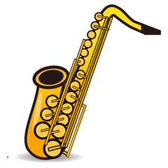 Emojidex saxophone emoji image