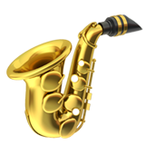 IOS/Apple saxophone emoji image