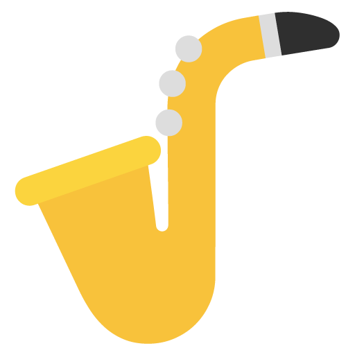 Microsoft saxophone emoji image
