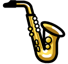 SoftBank saxophone emoji image