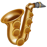 Whatsapp saxophone emoji image