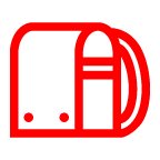 au by KDDI school satchel emoji image