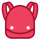 HTC school satchel emoji image