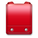 LG school satchel emoji image