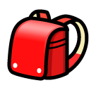 SoftBank school satchel emoji image