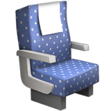 IOS/Apple seat emoji image