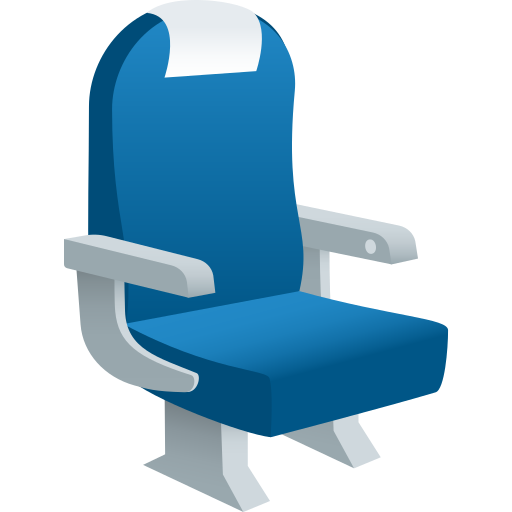 JoyPixels seat emoji image