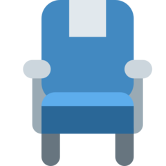 Twitter seat emoji image