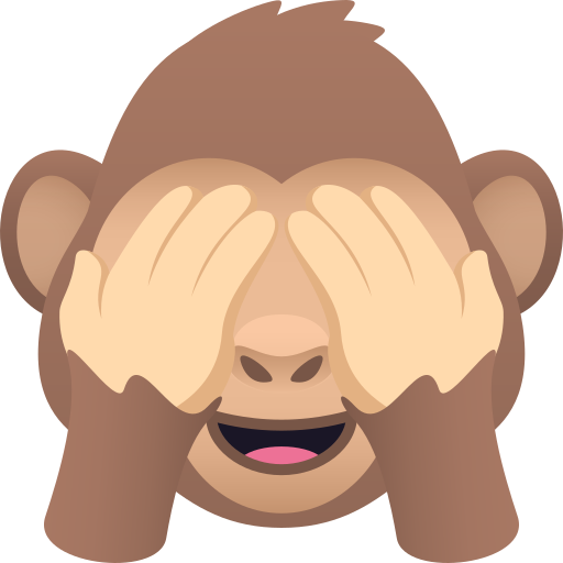 JoyPixels see-no-evil monkey emoji image