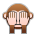Sony Playstation see-no-evil monkey emoji image