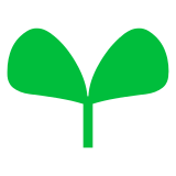 Docomo seedling emoji image