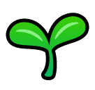 SoftBank seedling emoji image
