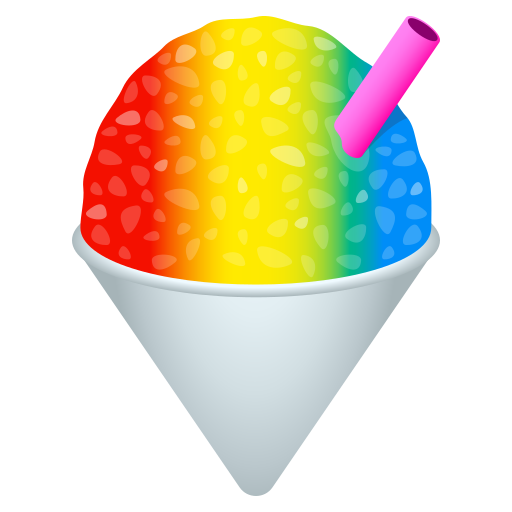 JoyPixels shaved ice emoji image