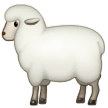 Samsung sheep emoji image