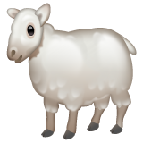 Whatsapp sheep emoji image