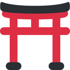 Twitter shinto shrine emoji image