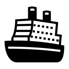 Noto Emoji Font ship emoji image