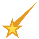 HTC shooting star emoji image