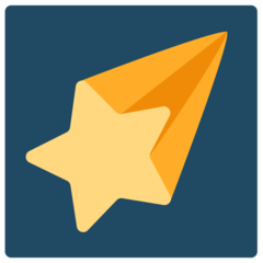 Mozilla shooting star emoji image