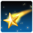 Samsung shooting star emoji image
