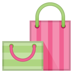 Google shopping bags emoji image