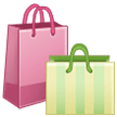 Samsung shopping bags emoji image