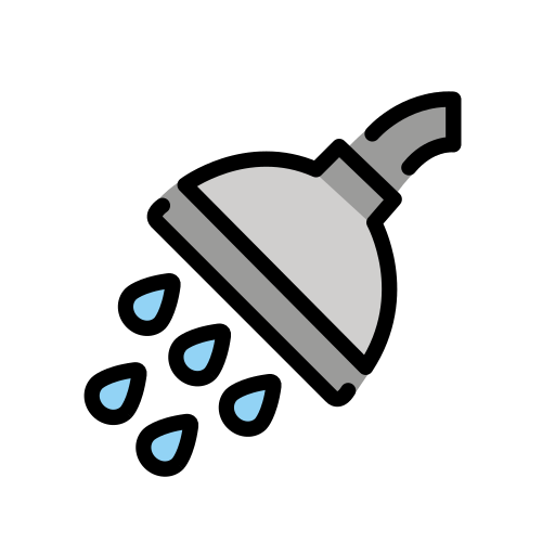 Openmoji shower emoji image