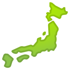 Google silhouette of japan emoji image