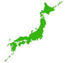 SoftBank silhouette of japan emoji image